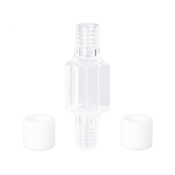 (VCLMN1) 0.2mL Flow Cell with PTFE Screw Cap, Airtight, 4 Windows, Lightpath 1 or 10 mm, Molded - Image 3