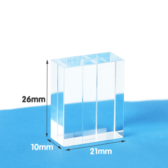 (VLM130) 130uL-stroomcel voor ZETA-potentiaalanalysator, lichtpad 1/5 mm, 4 vensters, gegoten