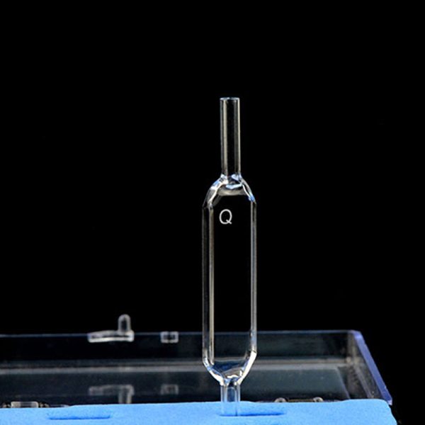 (VLM14) 0.35mL Flow Cell, Tube OD 4mm, Height 78mm, 2 Windows, Lightpath 1mm, Molded - Image 3
