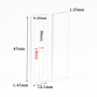 (VLMD02) 60 μL Ultra Micro Detachable Cuvette, Lightpath 0.2mm, 2 Windows, Molded