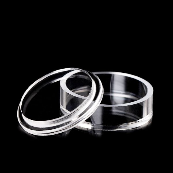 (VRM15P) 0.7mL Célula para Medição de Reflexão com Tampa, 17x5 mm, Parede 1mm, Fundido