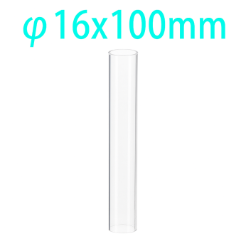 Cuvettes and Cells Custom Fabrication 273 (VROF16) 14.5mL Cell for Reflection Measurement, 16x100mm, Wall Thickness 1mm, Fused