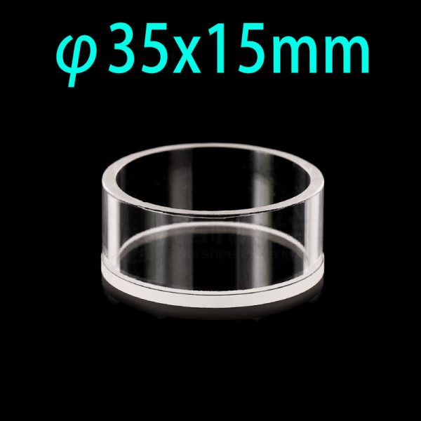(VROF35) 9.5mL Cell for Reflection Measurement, 35x15mm, Wall Thickness 2mm, Fused - Image 2