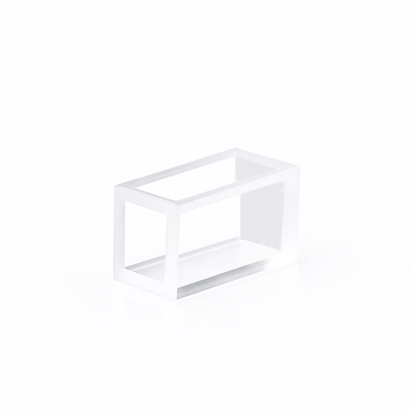 (VFOM103) 110uL Customized Cuvette, 10x6x6 mm, 4 Windows, Molded, Lightpath 3.5/4mm - Image 6