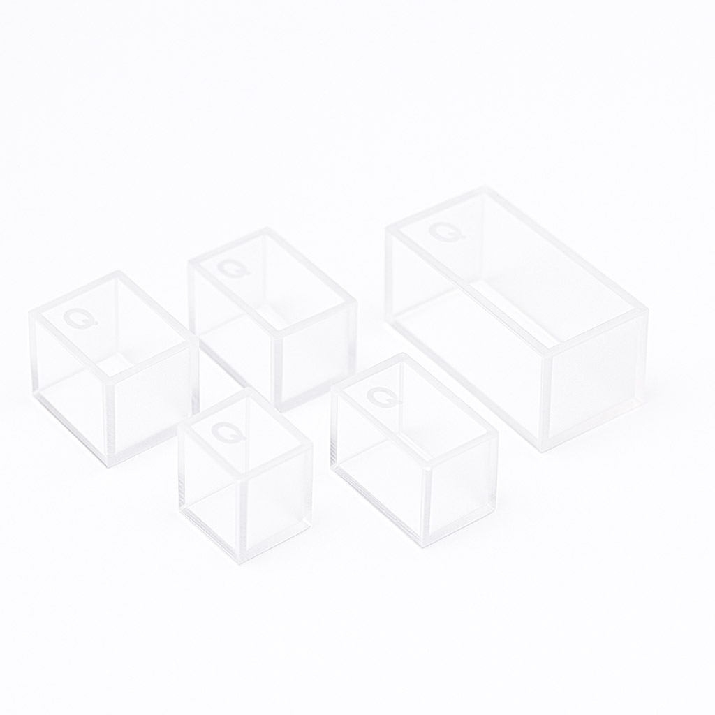 (VFOF14) 1.2mL Short Height Cuvette, 14x12.5x12.5 mm, 5 Windows, Fused, Lightpath 10mm 2 (VFOF14) 1.2mL Short Height Cuvette, 14x12.5x12.5 mm, 5 Windows, Fused, Lightpath 10mm - Image 2