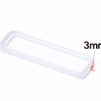 (VG023) 1.05mL Absorption Cuvette with Lid, Glass Material, Fused, Lightpath 3mm, 350 – 2000nm, 2 Clear Walls