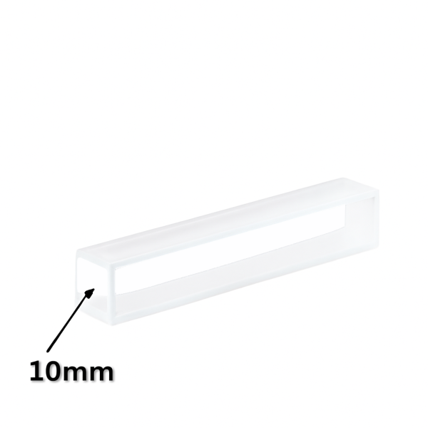 (VG051) 82mm Customized Cuvette, 7ml, Glass Material, Bonded, Lightpath 10mm, 350 - 2000nm, 2 Clear Walls - Image 6