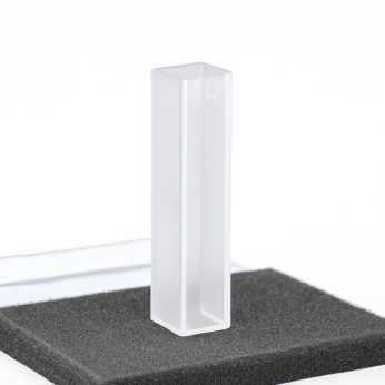 (VG052) 75mm Customized Cuvette, 6ml, Glass Material, Bonded, Lightpath 10mm, 350 – 2000nm, 2 Clear Walls