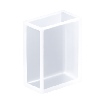 (VLV10) 10mm Cuvette for Lovibond Instruments, Quartz /Optical Glass Material, Bonded / Fused / Molded, Lightpath 10mm