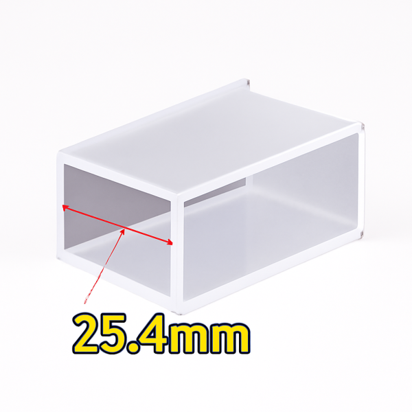 (VLV25) 25.4mm (1") Cuvette for Lovibond Instruments,  Quartz /Optical Glass Material, Bonded / Fused / Molded, Lightpath 25.4mm - Image 3