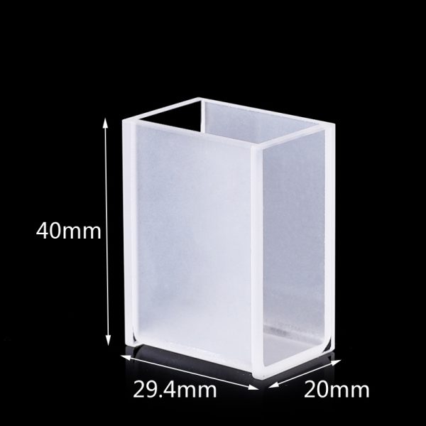 (VLV25) 25.4mm (1") Cuvette for Lovibond Instruments,  Quartz /Optical Glass Material, Bonded / Fused / Molded, Lightpath 25.4mm - Image 2
