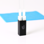 (VNE034) 70uL Flow Cuvette with 2 Screw Connectors, Pathlength 10mm, 2 Windows, Z dim 15mm
