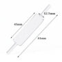35/70uL Flow Cell, 1/2mm Narrow Channel, 2 Windows, Lightpath 1/2mm, Molded