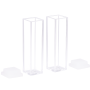 Disposable Standard Fluorescence Cuvettes, 4.5mL, Lightpath 10mm, 285 - 750 nm, UV-vis, Isobutylene Plastic