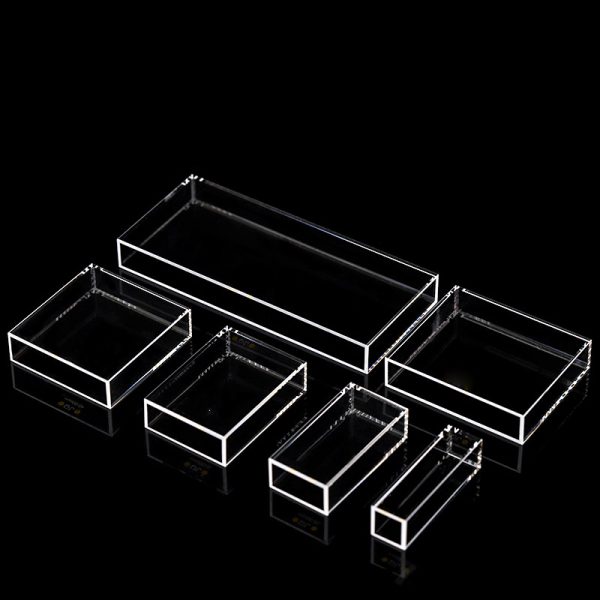 (VNE060) 14mL Fluorescence Cuvette with PTFE Lid, Molded, Lightpath 40mm, 5 Clear Walls - Image 2