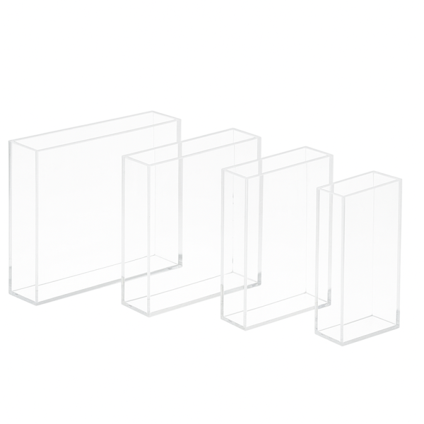 (VNE060) 14mL Fluorescence Cuvette with PTFE Lid, Molded, Lightpath 40mm, 5 Clear Walls - Image 6