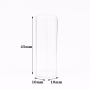 (VNE045) 10ml Customized Hexagon Cuvette, 7 Clear Walls, Bonded, 45x10x10 mm