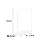 (VNE059) 10.5mL Fluorescence Cuvette with PTFE Lid, Fused, Lightpath 30mm, 4 Clear Walls