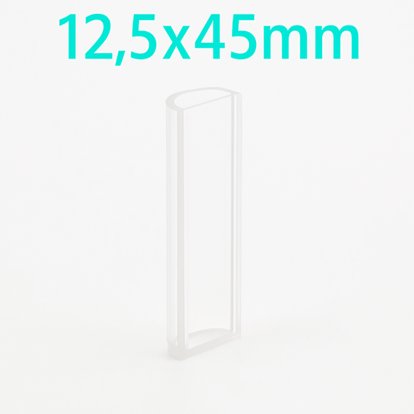 (VNE085) Quartz Reflection Cuvette, 45x12.5mm, Bonded