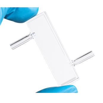 (VNE089) 4mL Flow Cell, Tube OD 4mm, Height 45mm, 4 Windows, Lightpath 10mm, Molded